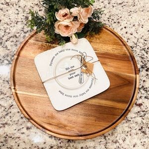 Mud Pie Lime and Salt Rimmer Margarita Set / Square / White